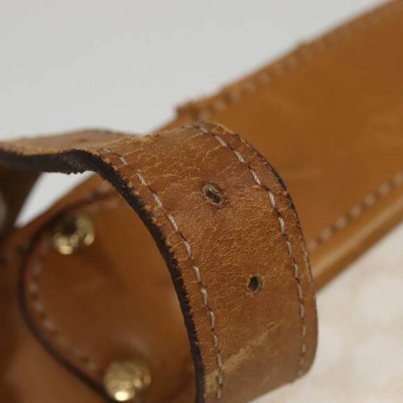 CELINE Macadam Canvas Hat Case Trunk Pvc Leather White - Picture 7 of 16